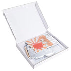 Supplier packaging photo of white frame DIY kit, showing the supplied components
